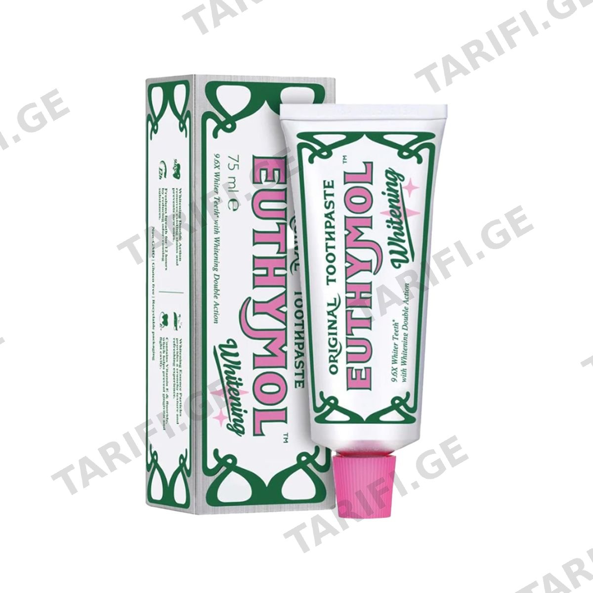 კბილის პასტა Whitening 75 მლ 4439 ეთიმოლი - Euthymol