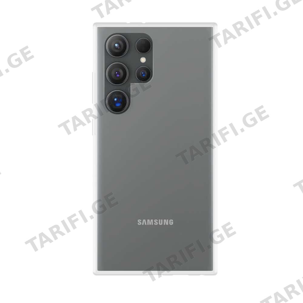 Samsung Galaxy S24 Ultra Lux Clear Case გამჭვირვალე სილიკონის ქეისი