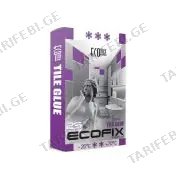 წებო-ცემენტი EKOFIX PREMIUM 25კგ-იანი ტომარა