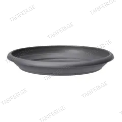 ქოთანის სადგამი პლასტმასის Scheurich METALLIC GREY 64/331 UNTERTELLER