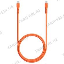 TTEC USB-C ნარინჯისფერი მობილური ტელეფონის კაბელი