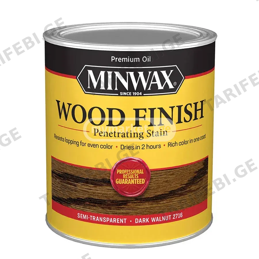 MINWAX – ხის ფერიანი ზეთი – 237 მლ