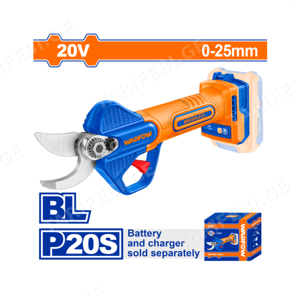 უსადენო სეკატორი 20V (WJFP525) WADFOW