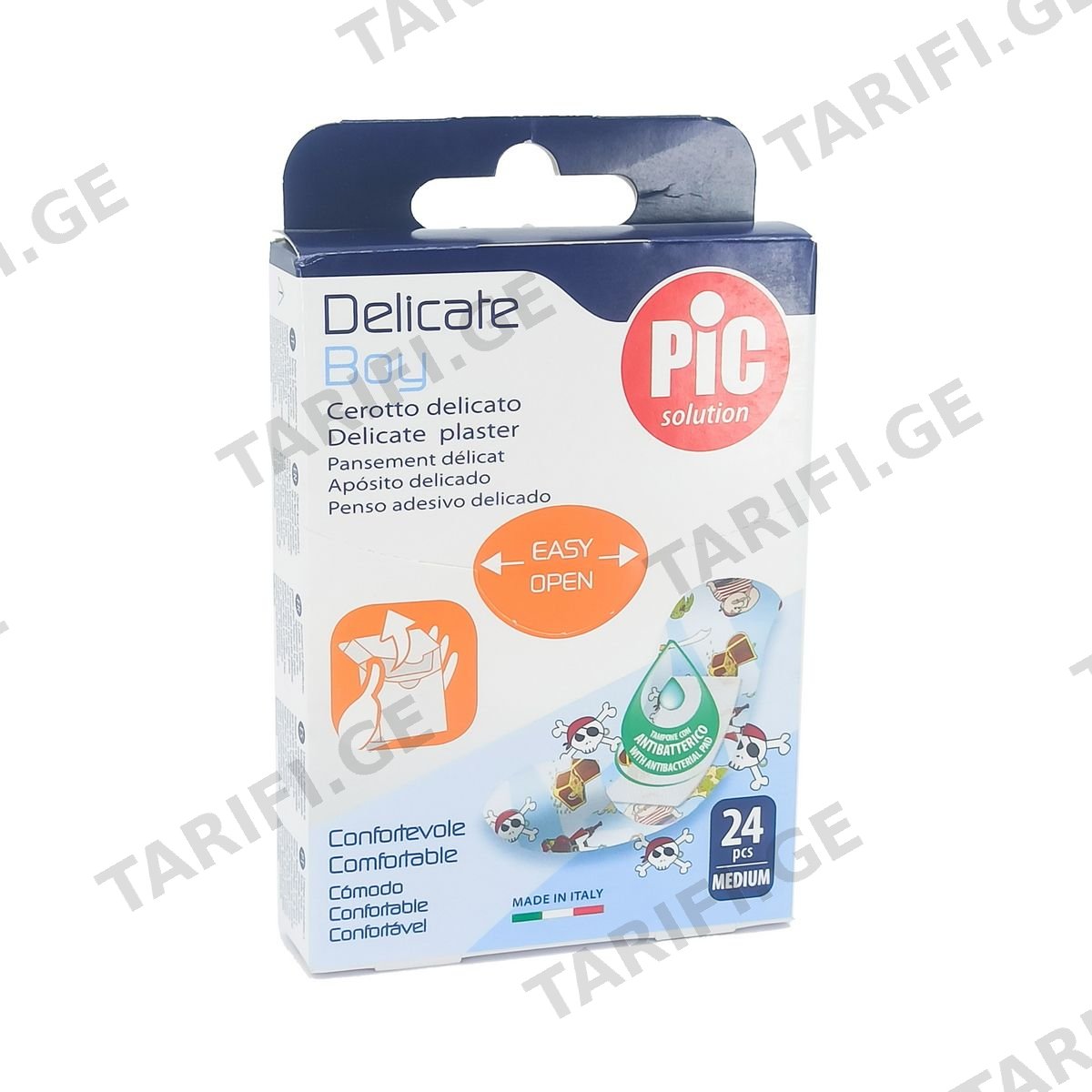 Pic - პიკი ლეიკო Delicate MEDIUM BOY 24 ცალი