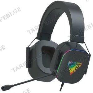 Jedel GH560 Gaming Headset Wired 2m Black
