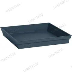 დასადგამი ქოთნის EDA Plastiques SOUCOUPE TOSCANE CARREE 26.7x26.7x3.8 სმ