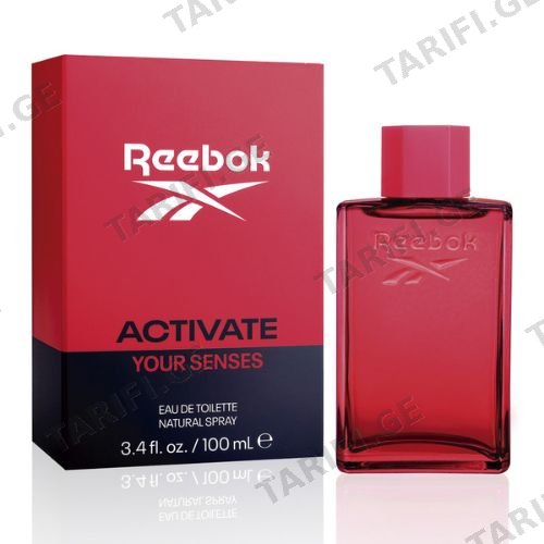 რიბოკი - მამაკაცის ტუალეტის წყალი Activate 100მლ 1331