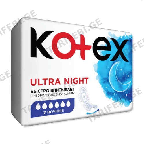 Kotex Ultra - night, 6 drops (7 pcs) R