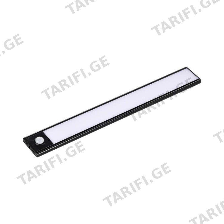 კაბინეტის განათება LED V-TAC 2.5W 3000K შავი ფერი IP20 2968