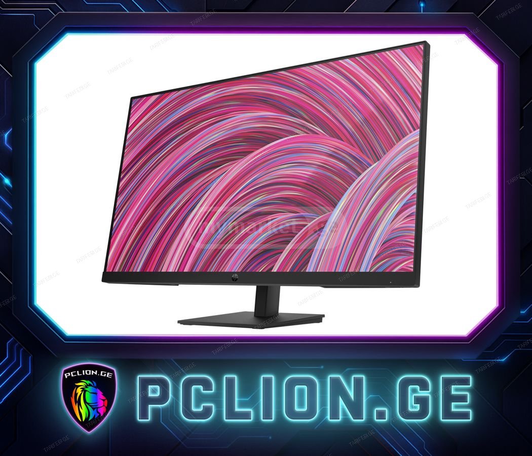 ☑️⚠️HP P32u G5 - 32'' QHD Monitor - 2K, 75Hz, 31.5 Inch მონი