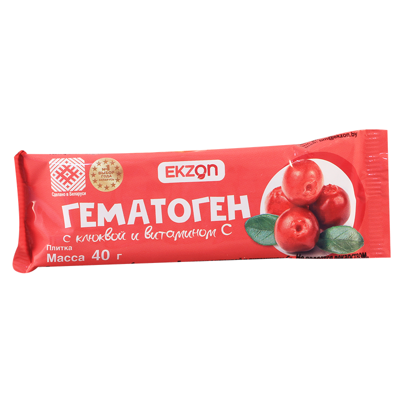 ჰემატოგენი შტოშით, ვიტ.C 40გ