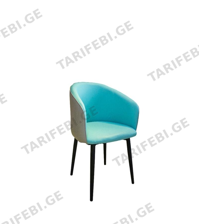 სკამი FSYJL-607-B ფერი : BLUE / GREY