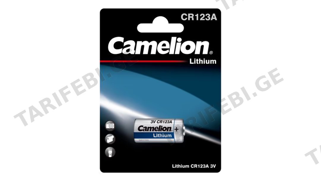 ელემენტი Camelion CR123 A Lithium 3V