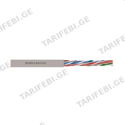 ქსელის კაბელი (შიდა გამოყენების) CAT 6 U/UTP 4x2x23 AWG-Cu PVC DATA / LAN CABLE (305m) (11453)