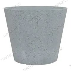 პლასტმასის ქოთანი Scheurich 238/49 C-Cone Stony Grey 46 ლ