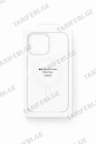 iPhone 15 Pro Max Clear Case MagSafe