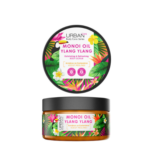 ურბან ქეა - ტანის სკრაბი Monoi/Ylang Ylang განახლება და დატენიანება 200მლ