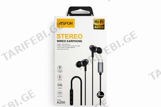 ASPOR EARPHONE A250