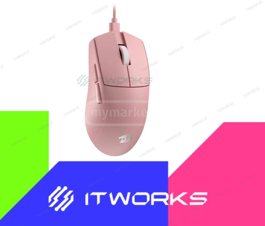 იყიდება Redragon K1NG M724P Wired Gaming Mouse (Pink)