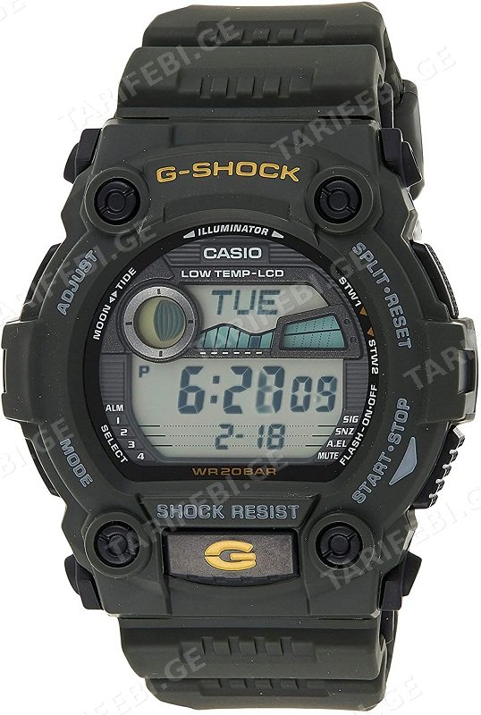 მამაკაცის მაჯის საათი CASIO | G-7900-3DR