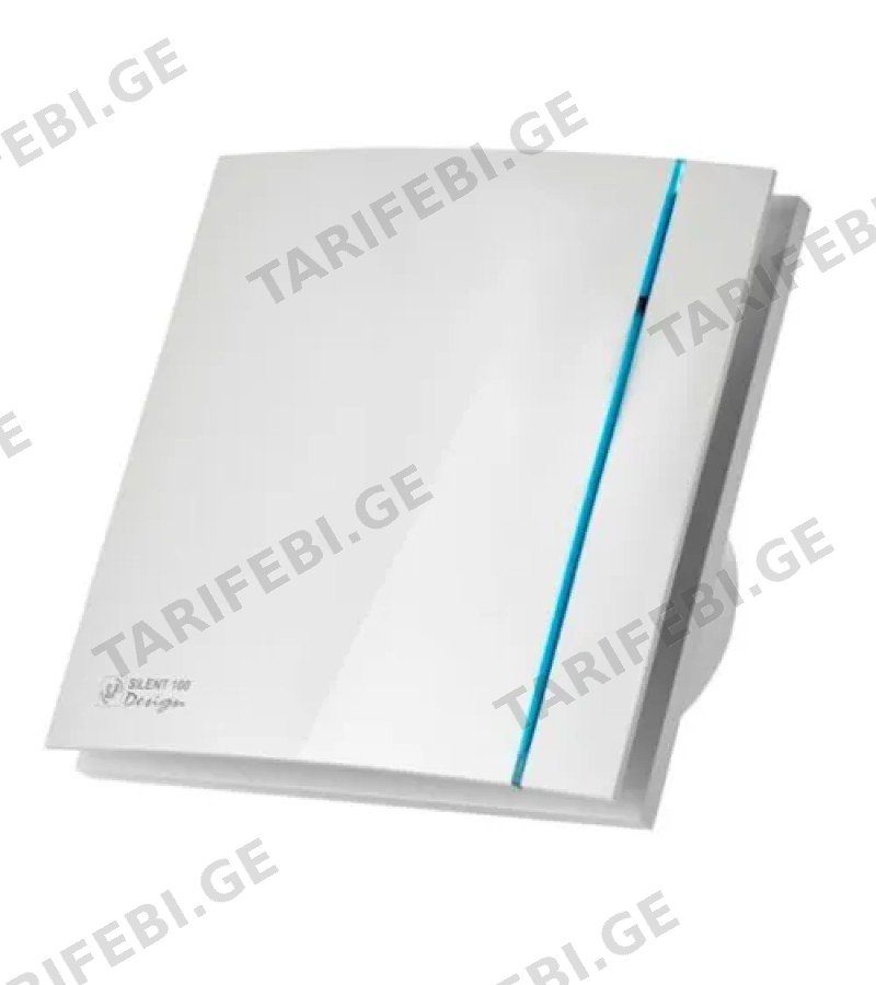 აბაზანის გამწოვი SILENT-100 CZ თეთრი #5210603100 DESIGN-3C (220-240V 50HZ) მწარ. S&P