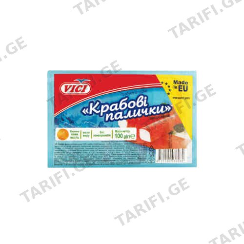 კიბორჩხალის ჩხირები 100გრ