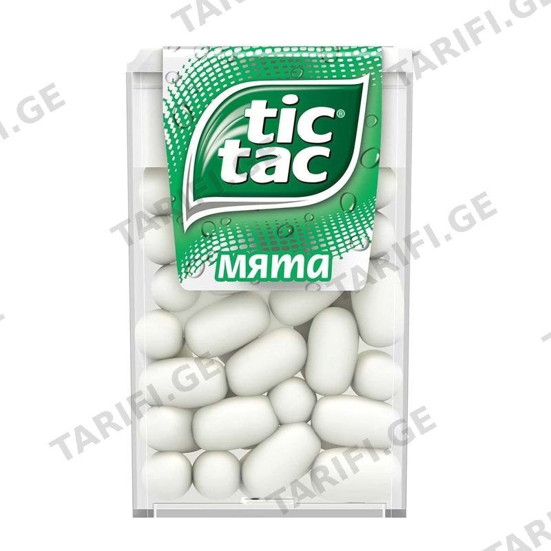 TIC-TAC-დრაჟე მენთოლით T.24x1