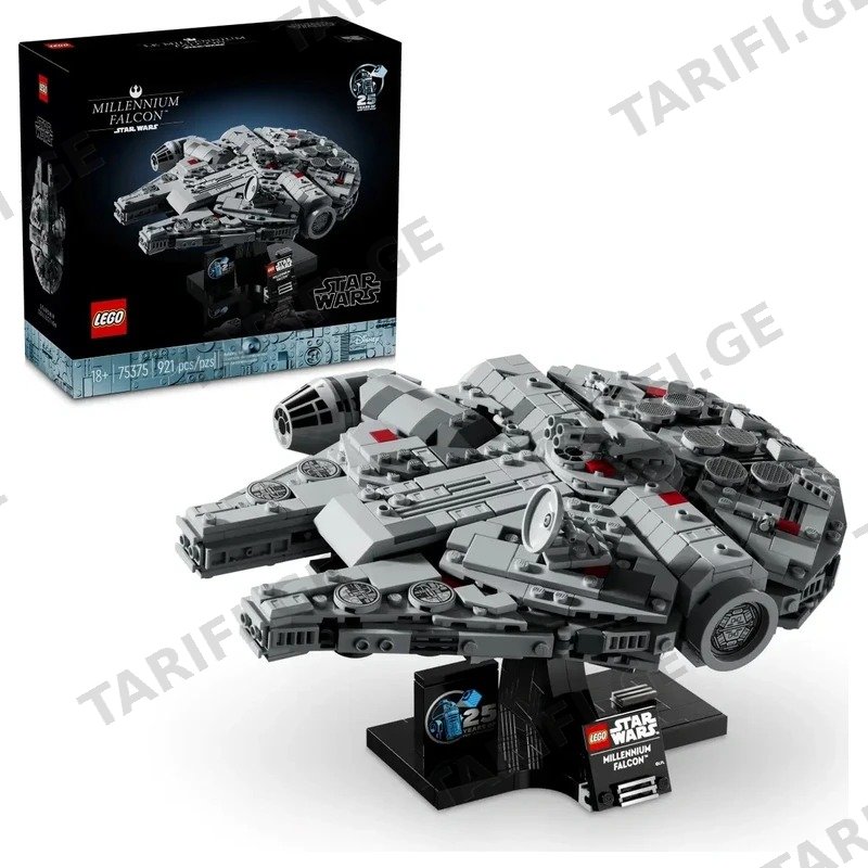 კონსტრუქტორი LEGO STAR WARS 75375 MILLENNIUM FALCON™ 921 ნაწილი