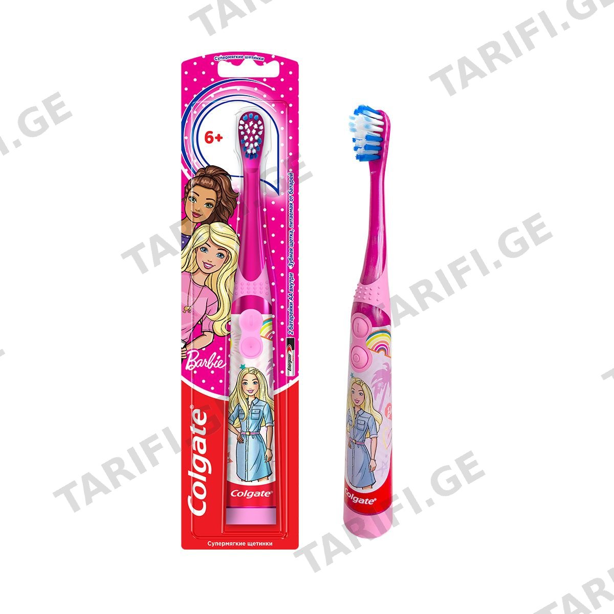 კბილის ჯაგრისი Barbie Batman 5035 ქოლგეითი - Colgate