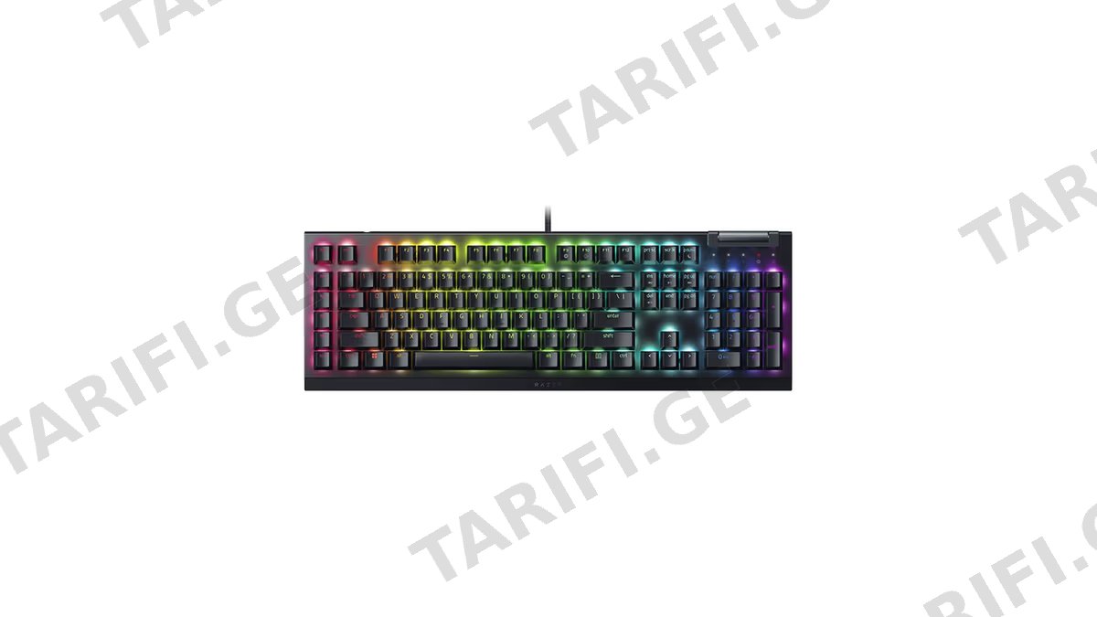 Razer Gaming Keyboard BlackWidow V4 X RGB 110Key Green Switch RZ03-04700800-R3R1