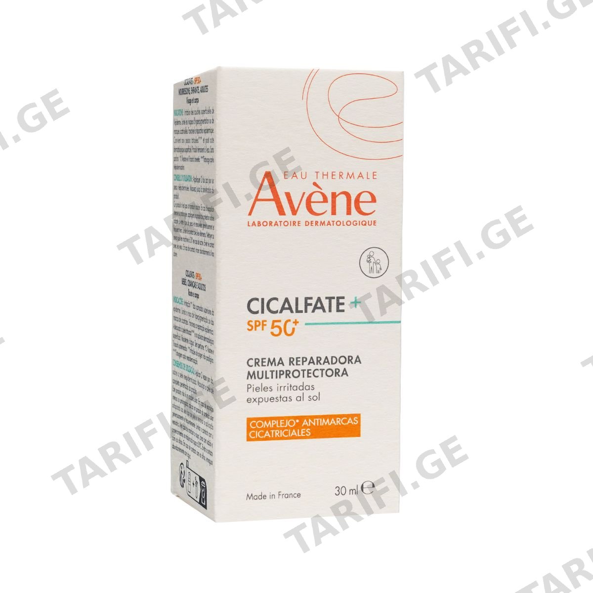 სიკალფატი+ აღმდგენი კრემი SPF50+ 4467 ავენი - AVENE