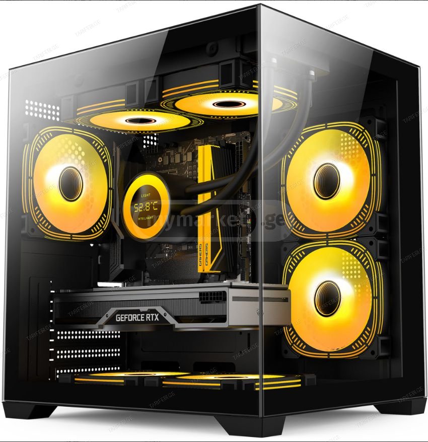 ქეისი S02 sea view room black glass case