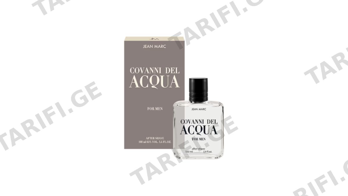 ჟან მარკი მამაკ/ლოს. 7229 გაპ.შემ.Covanni del acqua 100მლ. *