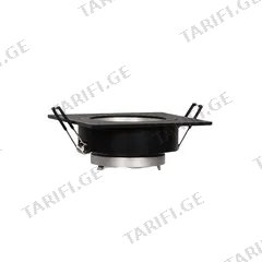 სანათი წერტილოვანი New Light GU10 Ø80მმ SBT-922QU-1 შავი ვერცხლისფერი