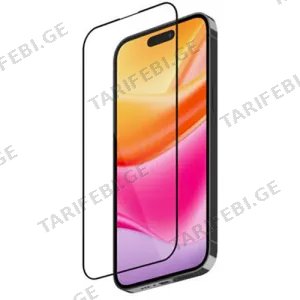 Glass Pro+ Full Screen Tempered Glass Apple iPhone 16 Plus Black