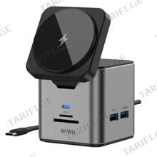 Wiwu 9 in 1 docking station Wi- W025 Gray