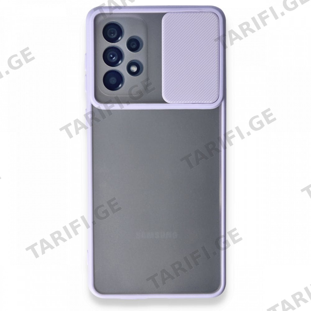 Samsung Galaxy A73 Palm Camera Sliding Silicone Case კამერის დაცვით ქეისი