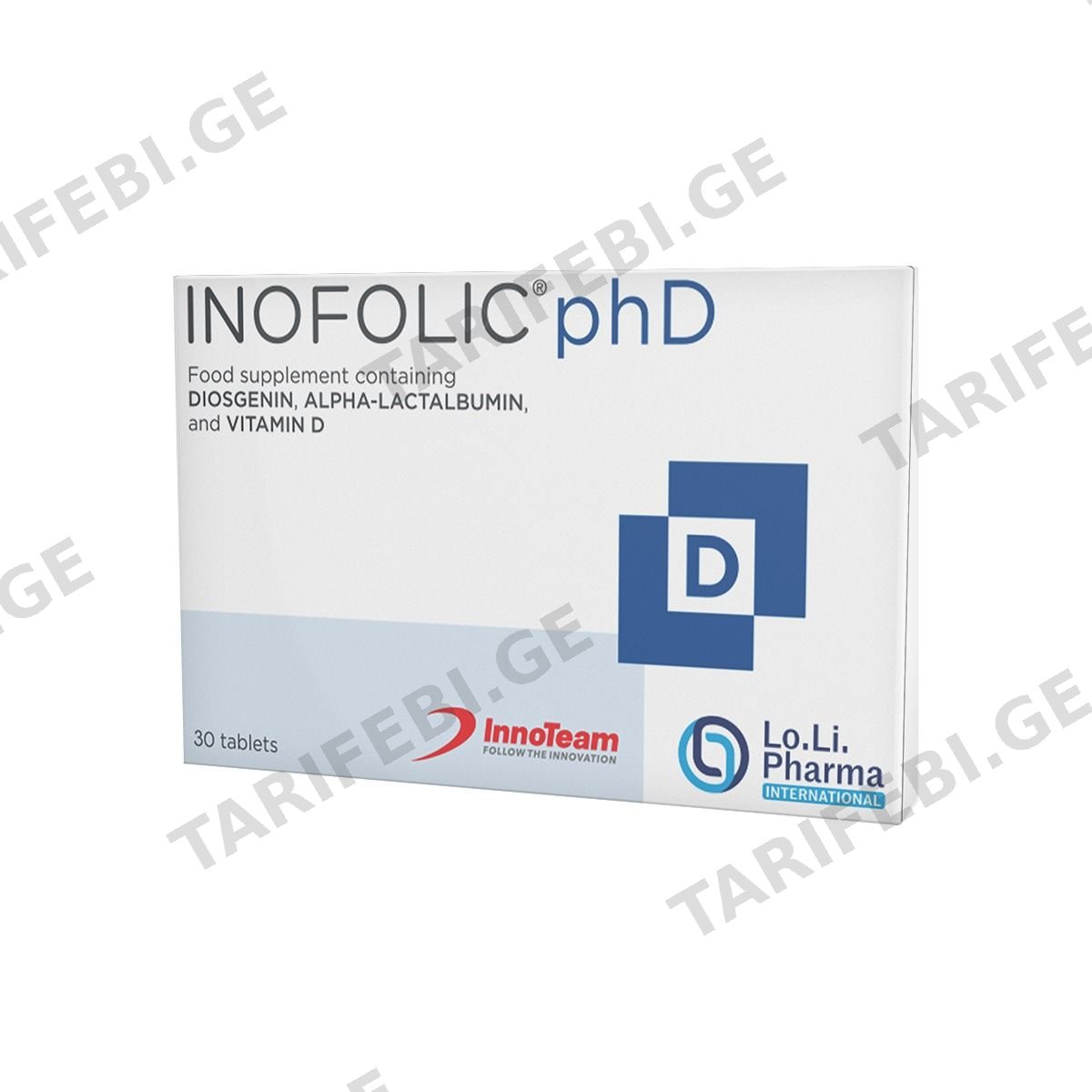 ინოფოლიკი PHD - Inofolic PHD 30 ტაბლეტი