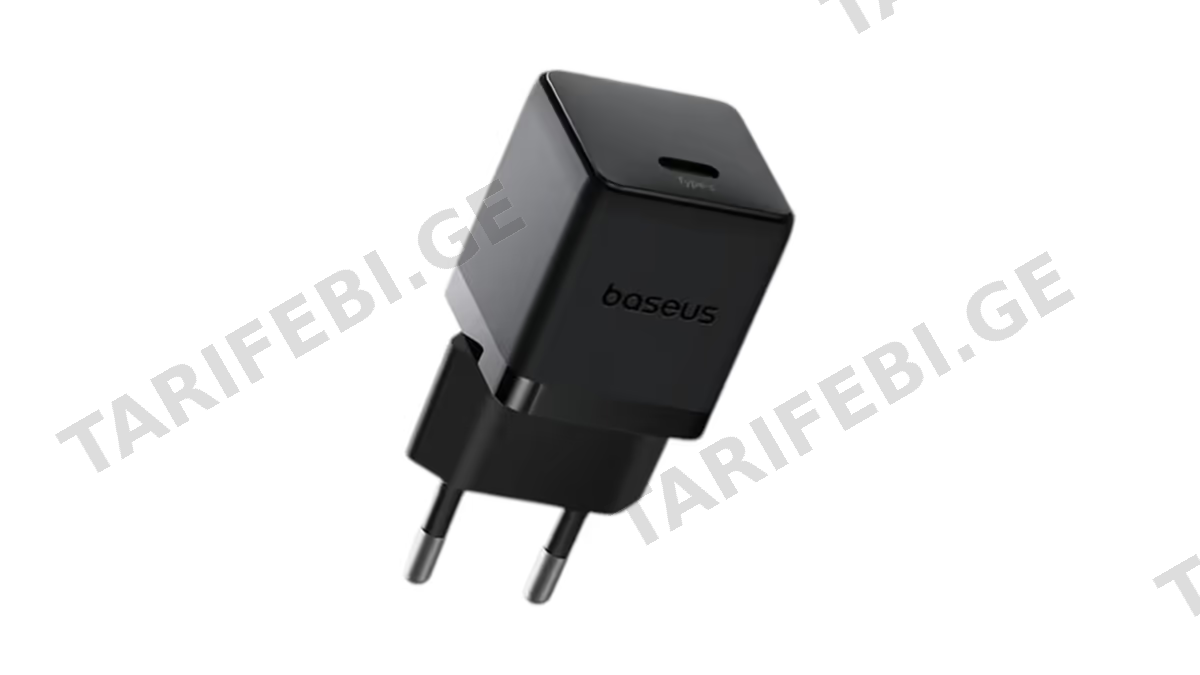 Baseus Palm Fast Charger 1C 30W EU Cluster Black P10111605113-00