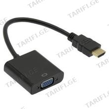 VENTION HBDBB Mini DP to VGA Converter 0.15M Black