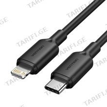 VENTION LAKBH USB 2.0 Type-C Male to Lightning Male 3A Cable 2M PVC Type
