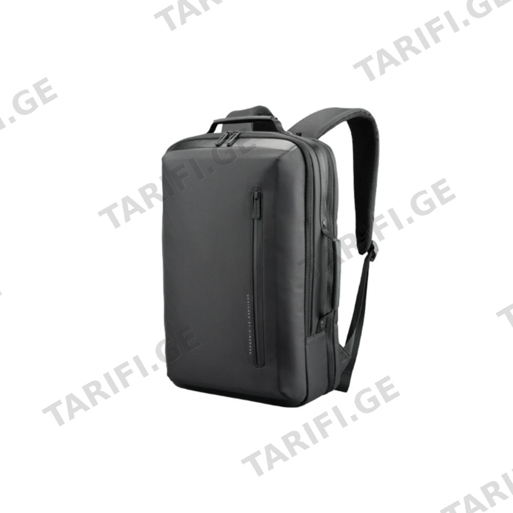 ზურგჩანთა Kingsons Waterproof Laptop Backpack With USB Charger 15.6″ Black – KS3223W