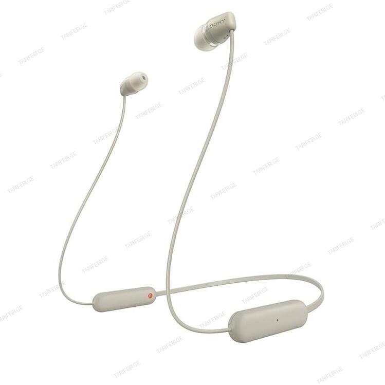 SONY Wireless In-ear Headphones WI-C100/WZ Beige