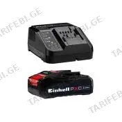 ელემენტი+დამტენი 18V 2.5AHM PXC EINHELL