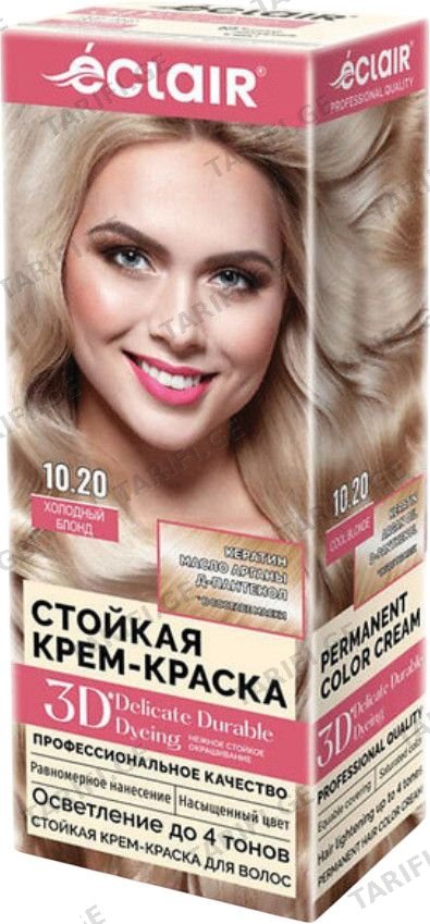 ეკლარი თ/ს 3D 2728/8362 ცივი ქერა N101/N10.20 *