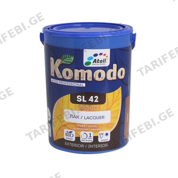 0.7ლ ხის ლაქი პრიალა კაკალი COMODO SL-42