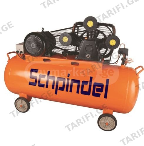 Schpindel ჰაერის კომპრესორი 200L 5.5KW (380V) 3 ფაზიანი