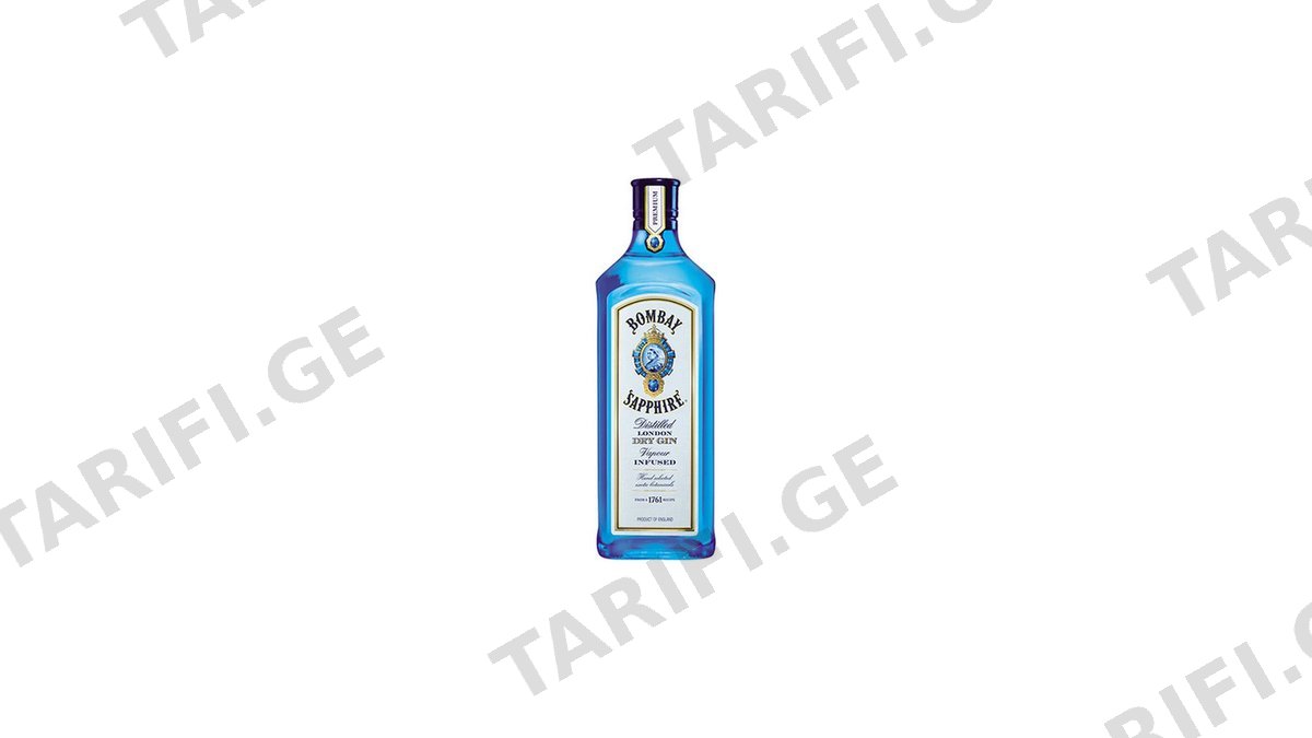 ბომბეი ჯინი საფირი 40% 0.7ლ