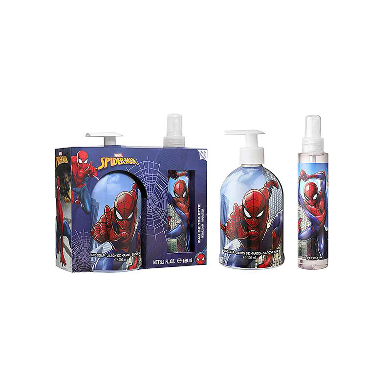 ეარ-ვალ ნაკრები Spiderman 500მლ