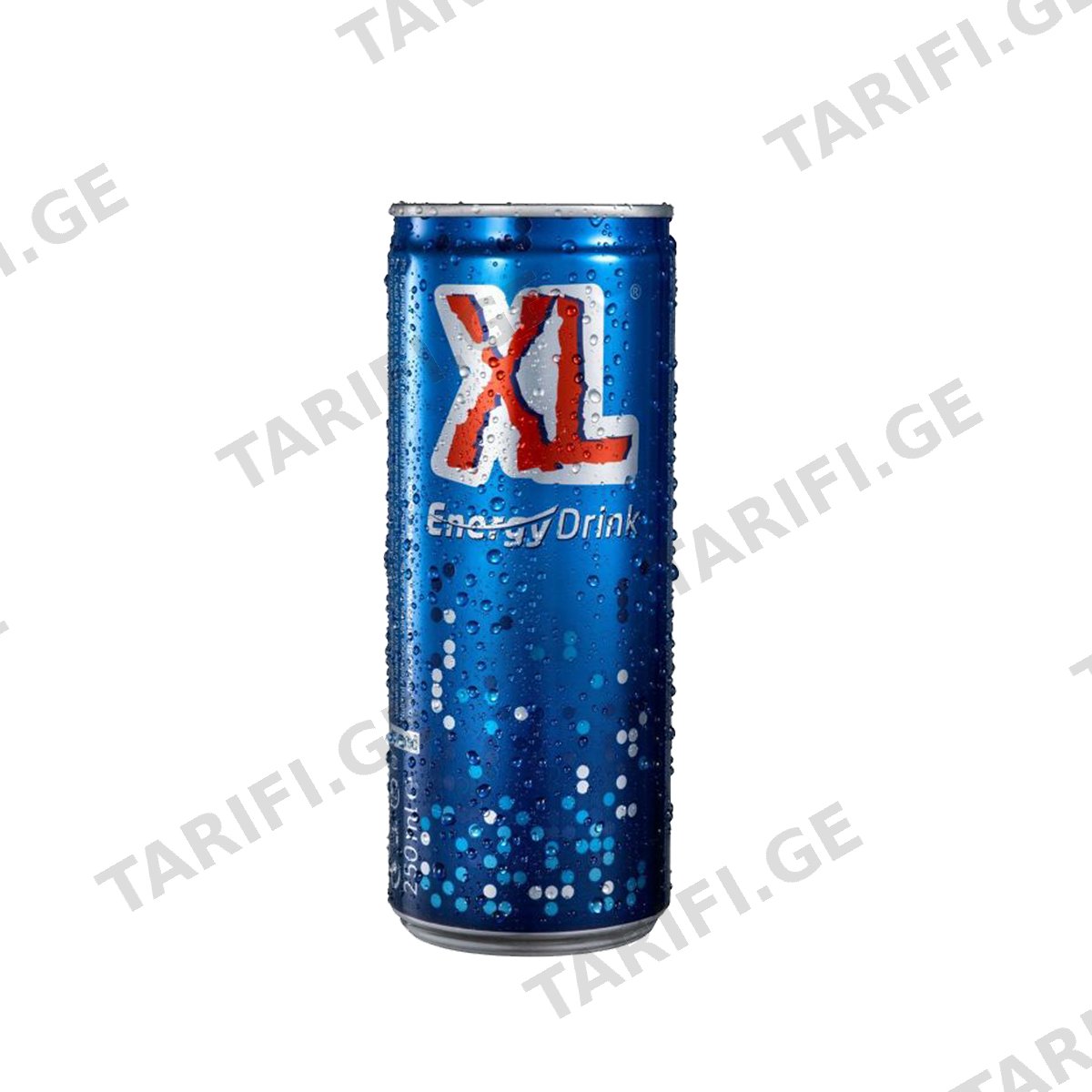 ენერგეტიკული სასმელი ”XL" 0,25ლ